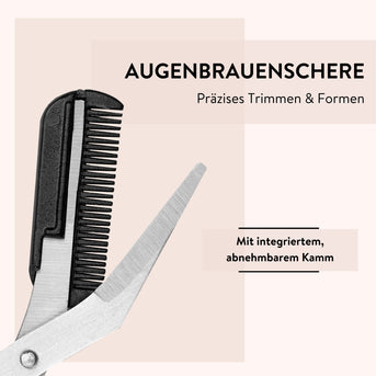 PARSA Beauty ESSENTIAL Augenbrauenschere – präzise & fein geschliffen