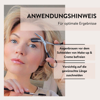PARSA Beauty ESSENTIAL Augenbrauenschere – präzise & fein geschliffen