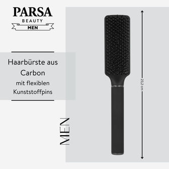 PARSA Beauty MEN Haarbürste lang schmal Herren Styling Brush