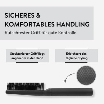 PARSA Beauty MEN Haarbürste lang schmal Herren Styling Brush