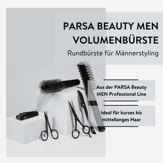 PARSA Beauty MEN Rundföhnbürste klein Herren Styling Brush