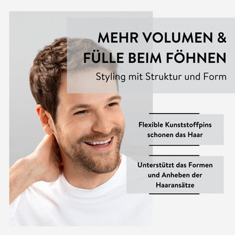 PARSA Beauty MEN Rundföhnbürste klein Herren Styling Brush