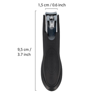 PARSA Beauty ESSENTIAL Nagelknipser mit Nagelfang Edelstahl