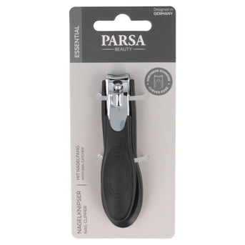 PARSA Beauty ESSENTIAL Nagelknipser mit Nagelfang Edelstahl