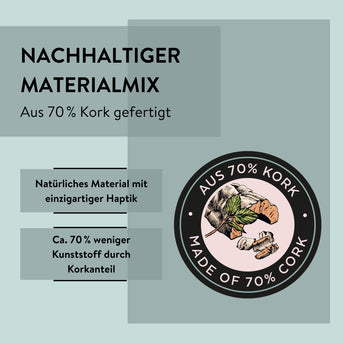 PARSA Beauty NATURE LOVE Entwirr-Haarbürste – Korkgriff & Borsten