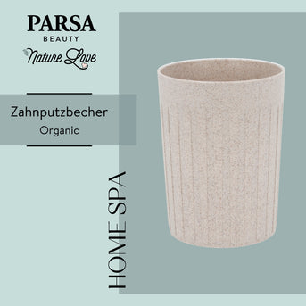 PARSA Beauty NATURE LOVE Zahnputzbecher Organic – nachhaltig & stylisch