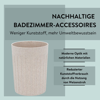 PARSA Beauty NATURE LOVE Zahnputzbecher Organic – nachhaltig & stylisch