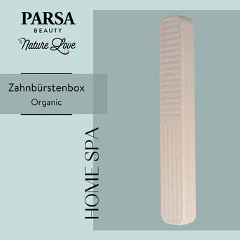 PARSA Beauty NATURE LOVE Zahnbürstenköcher Organic – aus Weizenstroh & PP