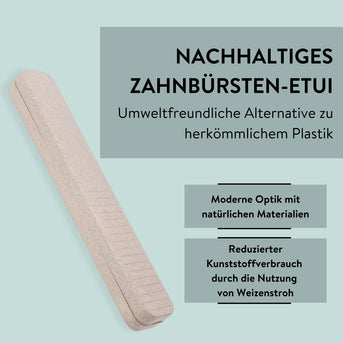 PARSA Beauty NATURE LOVE Zahnbürstenköcher Organic – aus Weizenstroh & PP