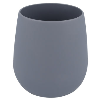 PARSA Beauty ESSENTIAL Zahnputzbecher Pure grau Badbecher Badezimmer