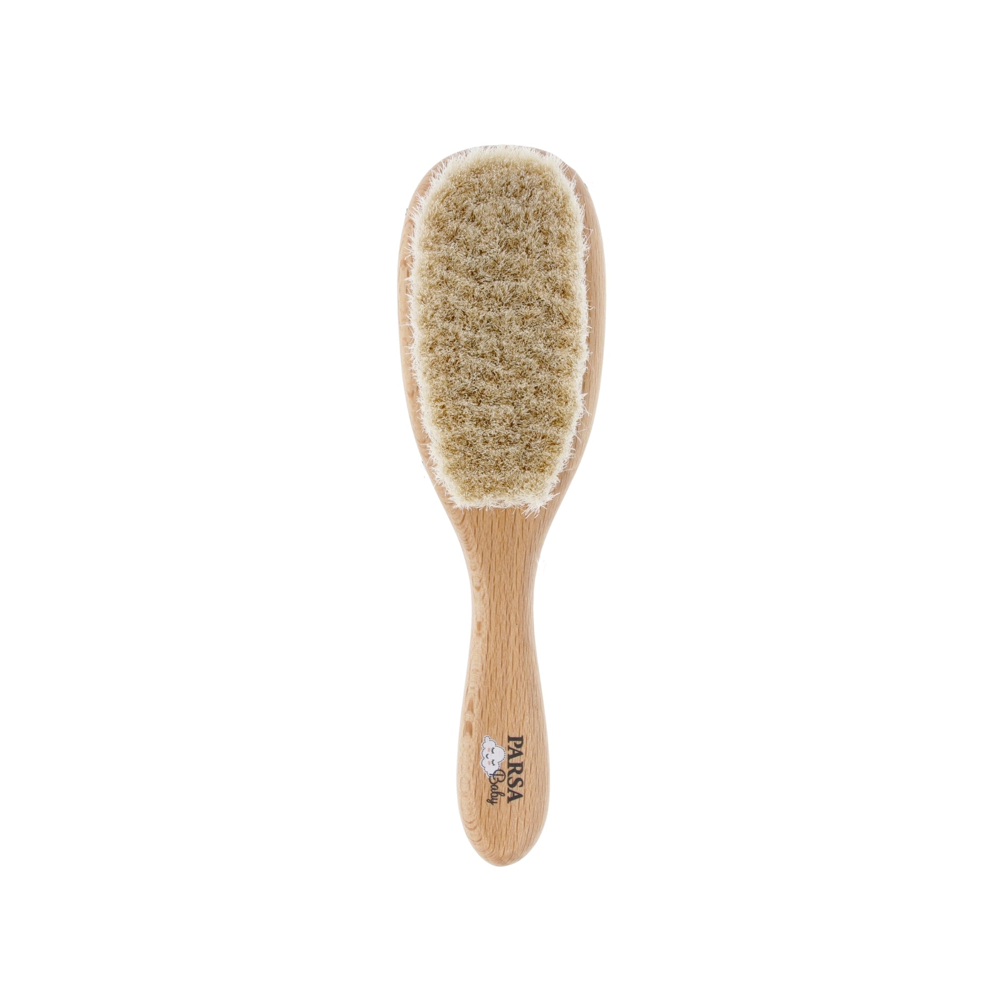 PARSA Beauty BABY Haarpflegebürste – Ziegenhaar & FSC®-Holz für empfindliche Babyköpfe