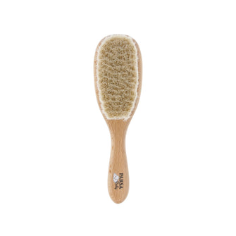 PARSA Beauty BABY Haarpflegebürste – Ziegenhaar & FSC®-Holz für empfindliche Babyköpfe