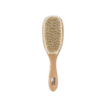 PARSA Beauty BABY Haarpflegebürste – Ziegenhaar & FSC®-Holz für empfindliche Babyköpfe