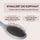 PARSA Beauty ESSENTIAL Unicolor Bürste oval Metallpins grau