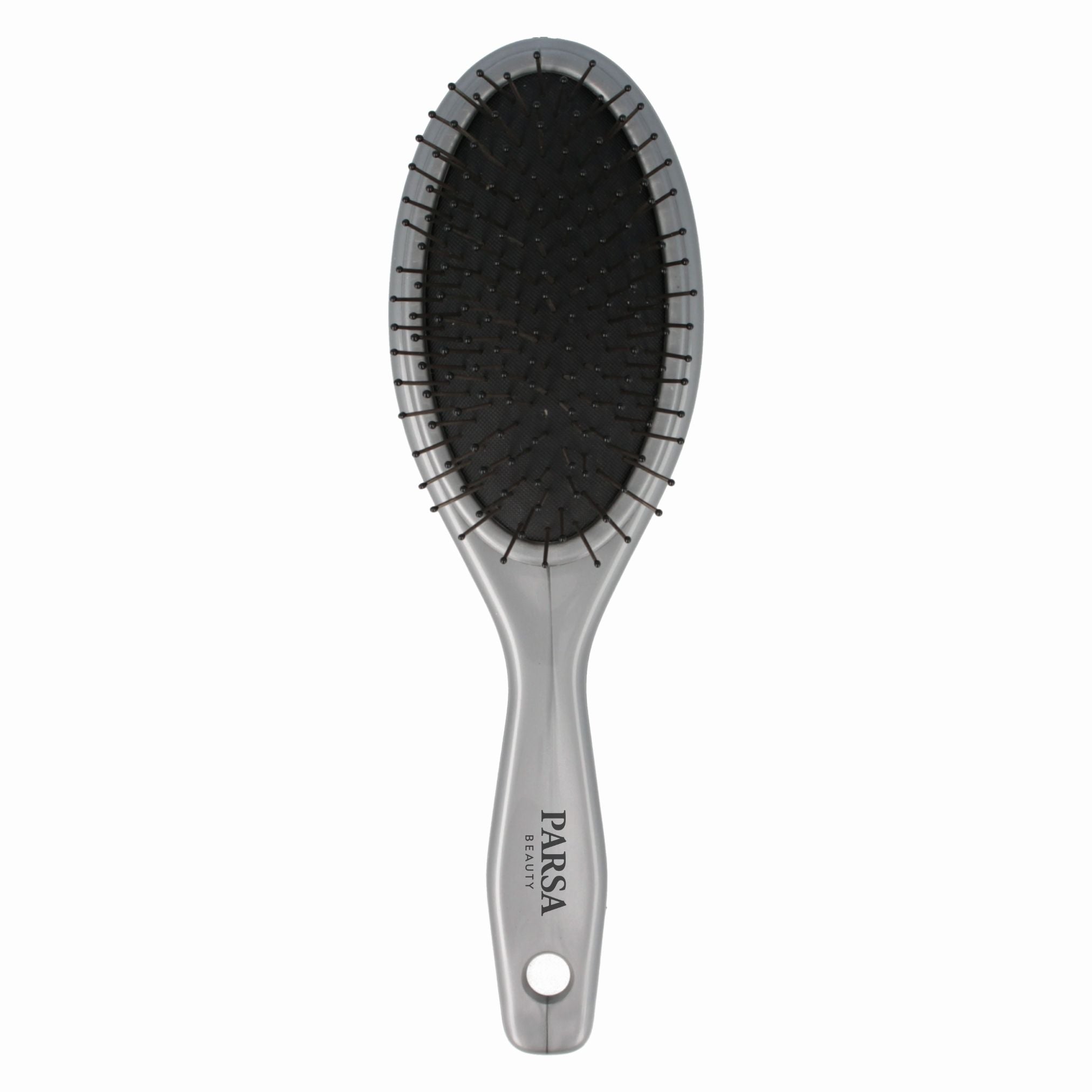 PARSA Beauty ESSENTIAL Unicolor Bürste oval Metallpins grau