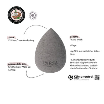PARSA Beauty Nature Love Make-up Ei Kokosnuss