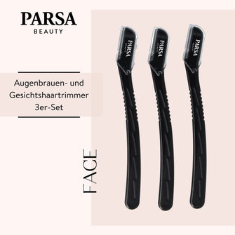 PARSA Beauty ESSENTIAL Gesichtshaartrimmer – präzise für Augenbrauen & feine Härchen