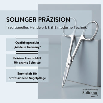 PARSA Beauty Professional Nagelschere Solingen,nickelfrei mit Mikrozahnung