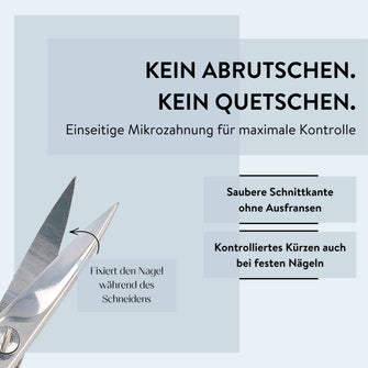 PARSA Beauty Professional Nagelschere Solingen,nickelfrei mit Mikrozahnung
