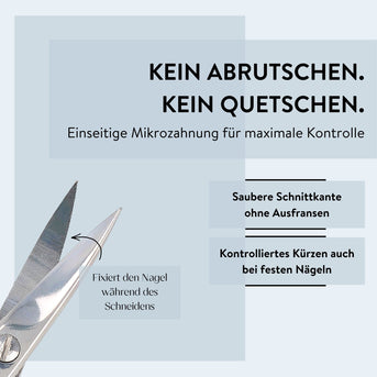 PARSA Beauty Professional Nagelschere Solingen,nickelfrei mit Mikrozahnung