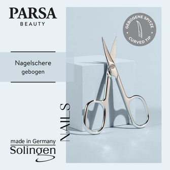PARSA Beauty Professional Nagelschere Solingen, Handgeschliffen & Gebogen