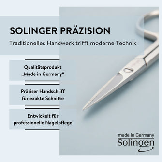PARSA Beauty Professional Nagelschere Solingen, Handgeschliffen & Gebogen