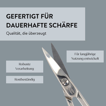 PARSA Beauty Professional Nagelschere Solingen, Handgeschliffen & Gebogen