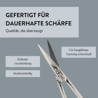 PARSA Beauty Professional Hautschere Solingen, extra schlank für präzise Maniküre