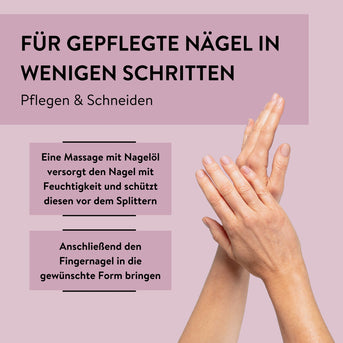 PARSA Beauty LOV.U Nagelschere rosa Edelstahl Nagelpflege Schere