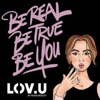 PARSA Beauty LOV.U Pinzette rosa Augenbrauen Pinzette Beauty Tool