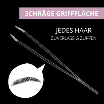 PARSA Beauty LOV.U Pinzette schwarz Augenbrauen Pinzette Beauty