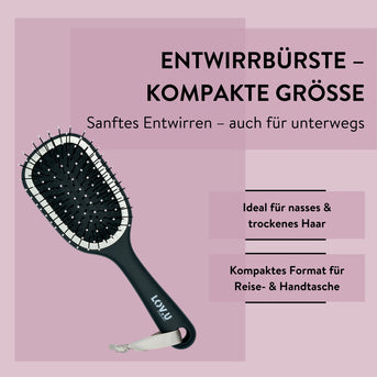 PARSA Beauty LOV.U Entwirrbürste Paddle – sanft & flexibel