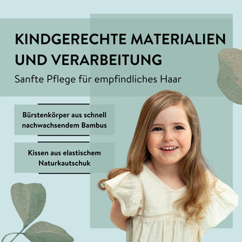 PARSA Beauty NATURE KIDS Bürste Koala Print Bambus Wet & Dry