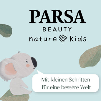 PARSA Beauty NATURE KIDS Entwirrer Bürste Koala Print Kinder Haarbürste