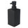 PARSA Beauty Essential Seifenspender Rubber Look, mattes Schwarz & Moderne Eleganz