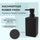 PARSA Beauty Essential Seifenspender Rubber Look, mattes Schwarz & Moderne Eleganz
