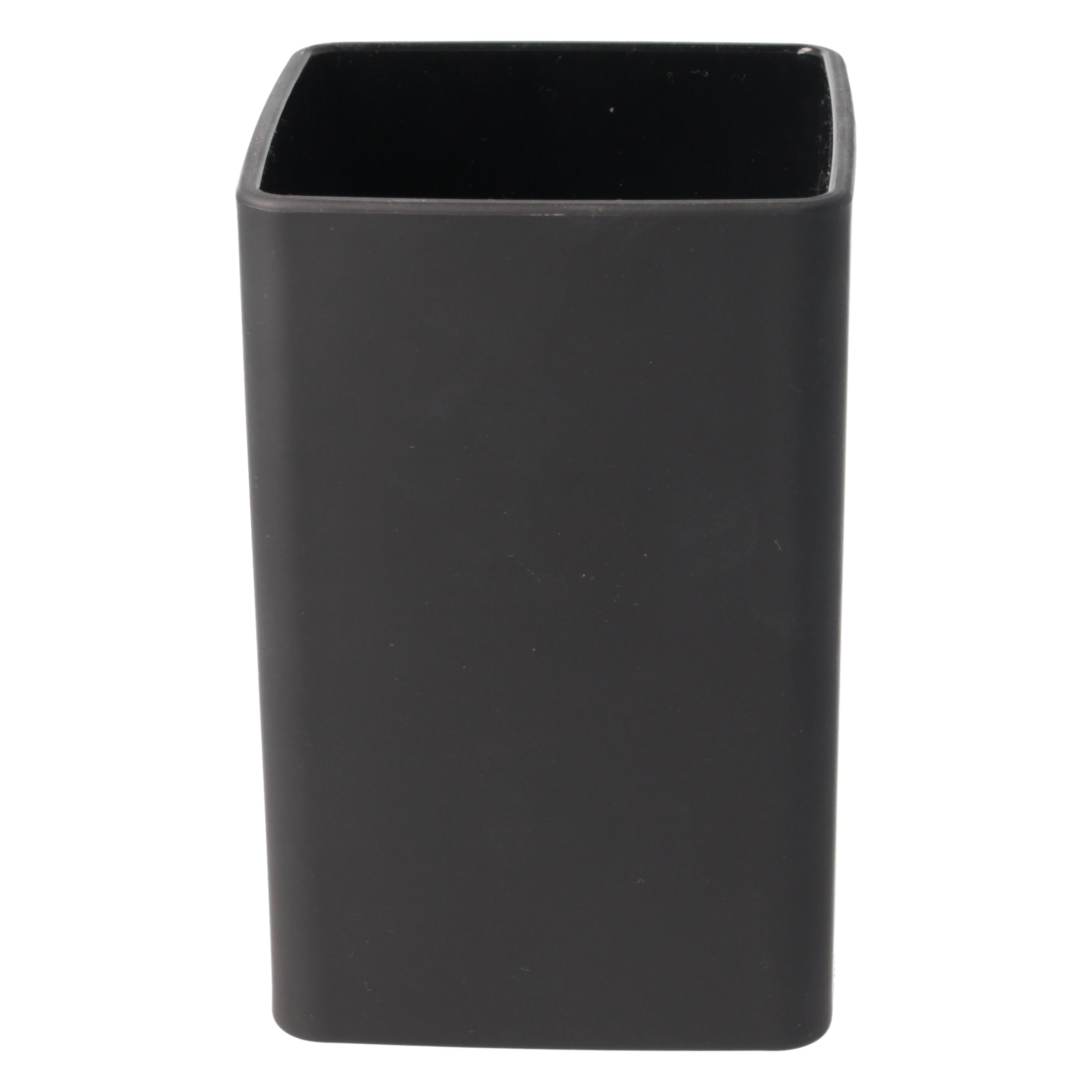 PARSA Beauty ESSENTIAL Zahnputzbecher schwarz Badezimmer Becher