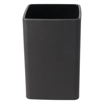 PARSA Beauty ESSENTIAL Zahnputzbecher schwarz Badezimmer Becher