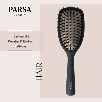 PARSA Beauty PROFESSIONAL Glättungsbürste – Keratin & Shine Finish