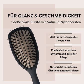 PARSA Beauty PROFESSIONAL Glättungsbürste – Keratin & Shine Finish