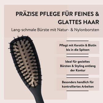 PARSA Beauty PROFESSIONAL Keratin Pflegebürste – Glanz & Pflege in einem