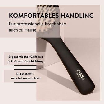 PARSA Beauty PROFESSIONAL Keratin Pflegebürste – Glanz & Pflege in einem