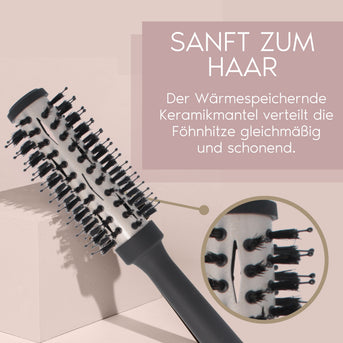 PARSA Beauty PROFESSIONAL Volumenbürste Keratin Care – 25mm