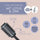 PARSA Beauty PROFESSIONAL Lotus Volumenbürste groß – 44 mm Rundbürste für mehr Fülle