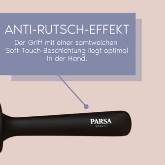 PARSA Beauty PROFESSIONAL Lotus Volumenbürste groß – 44 mm Rundbürste für mehr Fülle