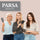 PARSA Beauty PROFESSIONAL Carbon Paddle-Bürste – antistatisch & großflächig