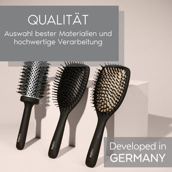 PARSA Beauty PROFESSIONAL Haarkamm – Carbon & Turmalin gegen Frizz
