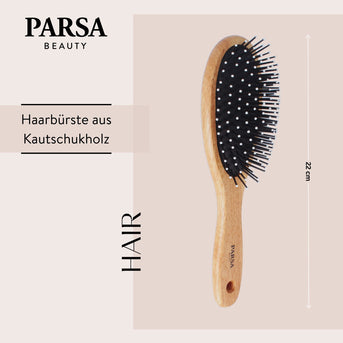 PARSA Beauty ESSENTIAL Haarbürste oval Kunststoffstifte Stylingbürste