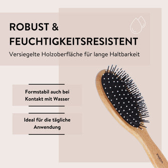 PARSA Beauty ESSENTIAL Haarbürste oval Kunststoffstifte Stylingbürste