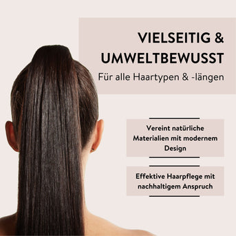 PARSA Beauty ESSENTIAL Haarbürste oval Kunststoffstifte Stylingbürste